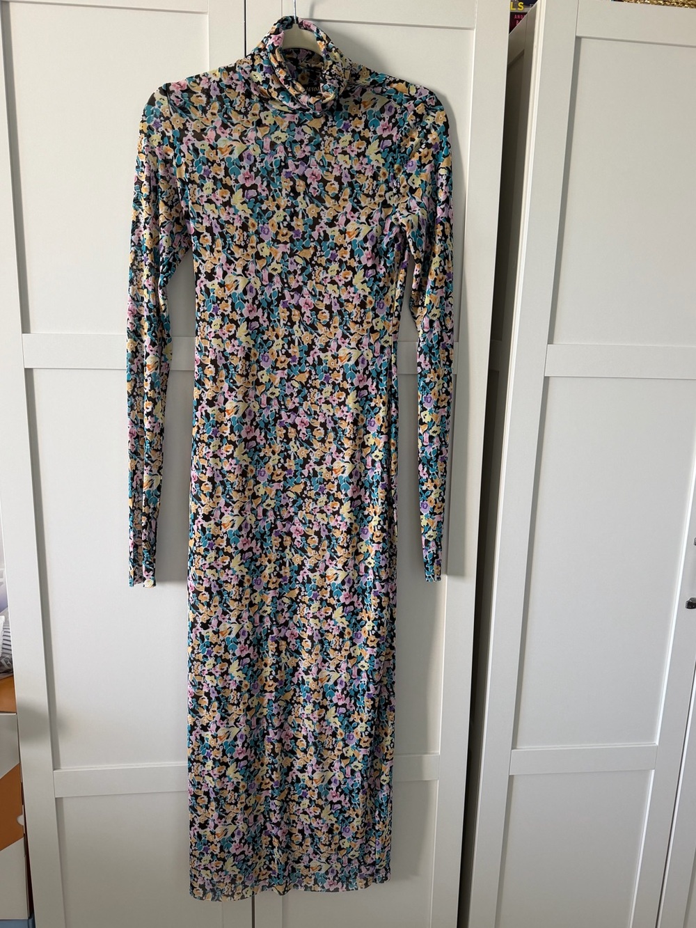 AFRM Shailene Floral Long Sleeve Maxi Dress